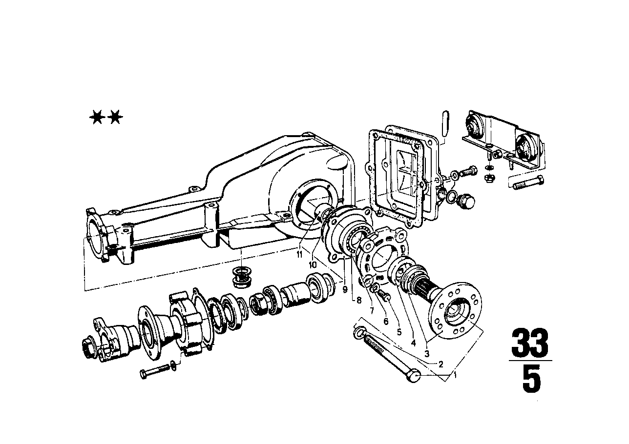 BMW Distanzrohr 33133604171 - Bildposition 11