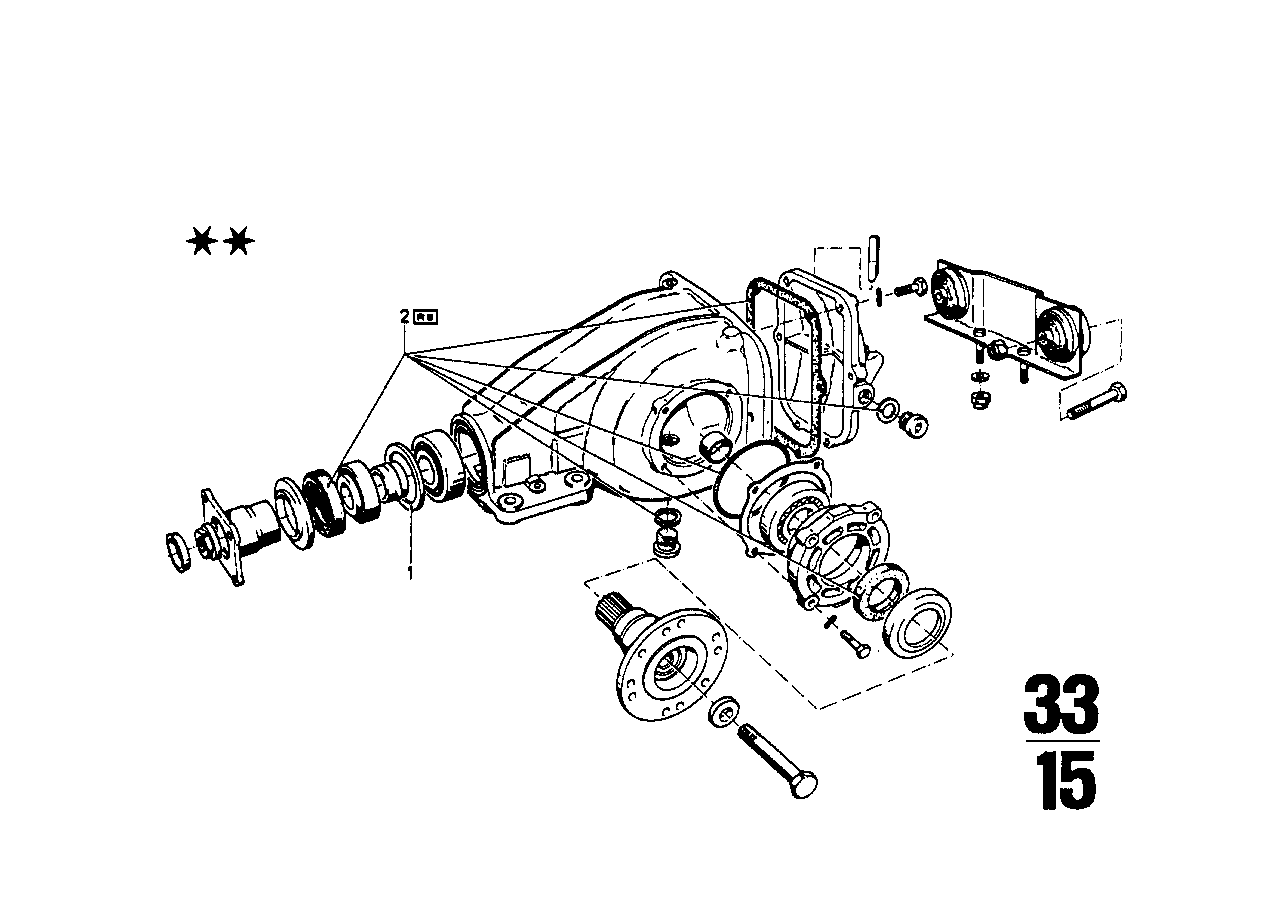 BMW Satz Distanzscheiben E21 E30 E36 33129065184 - 3er E21, Z1 E3