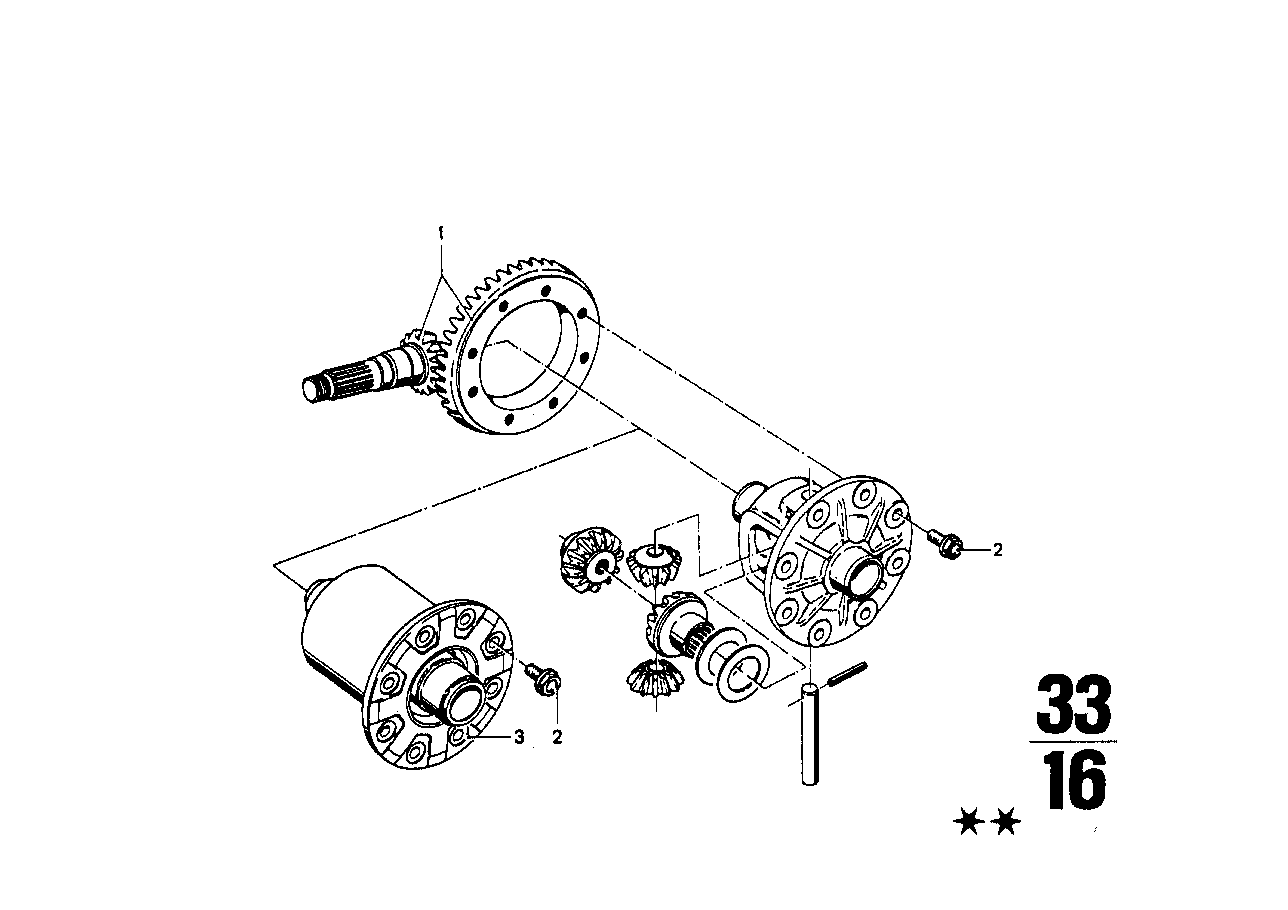BMW Sperrzahnschraube E21 E30 E36 33131212693 - 3er, Z1, Z3