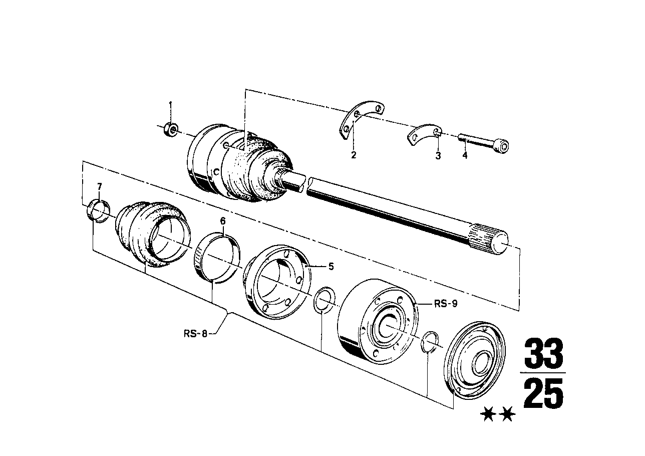 BMW Zylinderschraube E12 E21 07119919685 - Bildposition 04