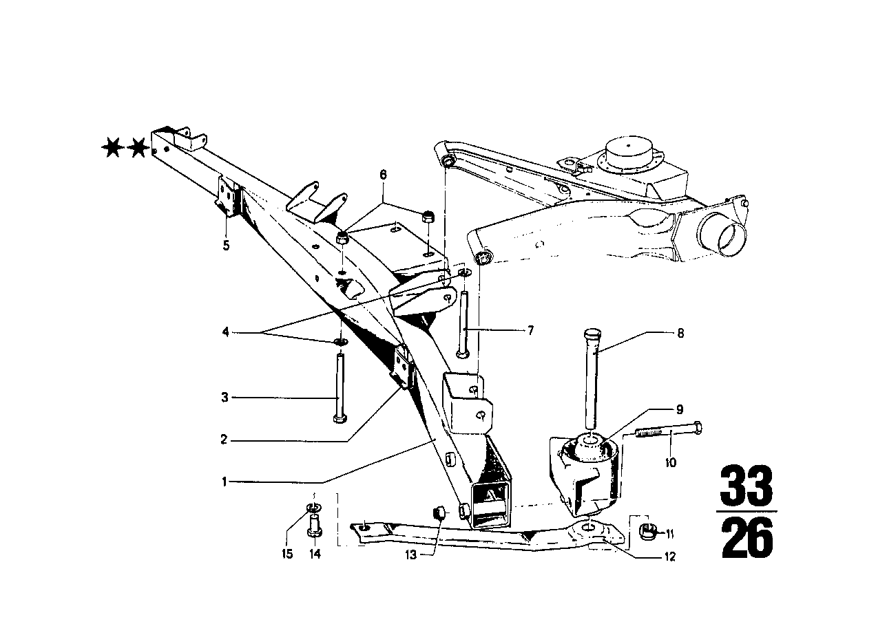 BMW Gummilager 33333428100 - Array