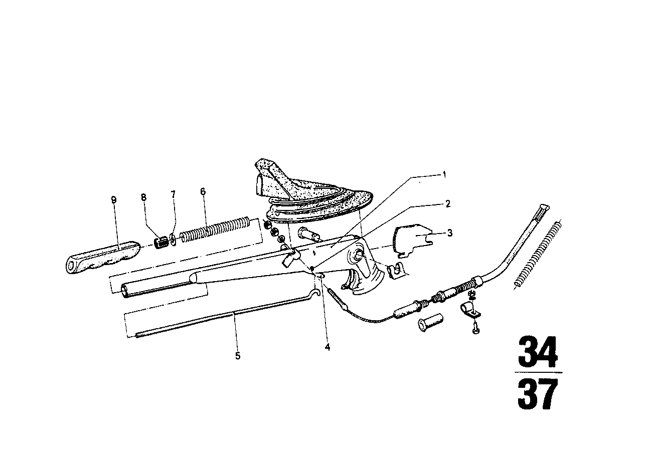BMW Bolzen E12 E21 E23 E24 34411114413 - Bildposition 02
