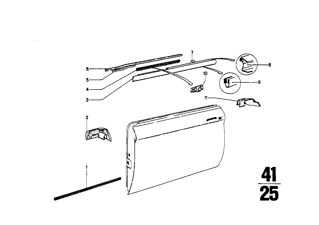 BMW Klammer 51211819328