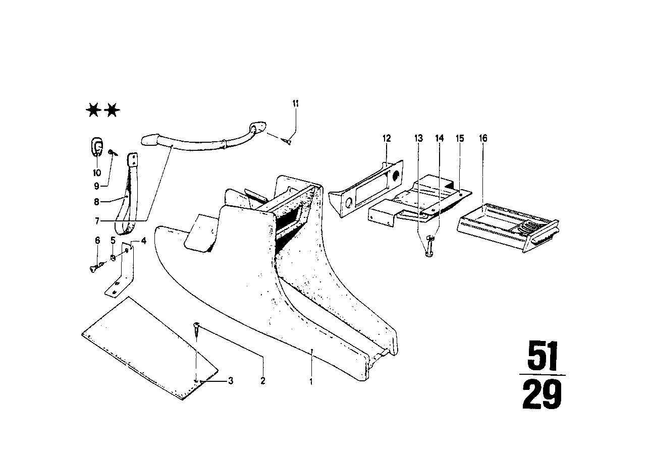 BMW Linsensenkblechschraube E12 E21 E23 E28 E32 E34 07119902473