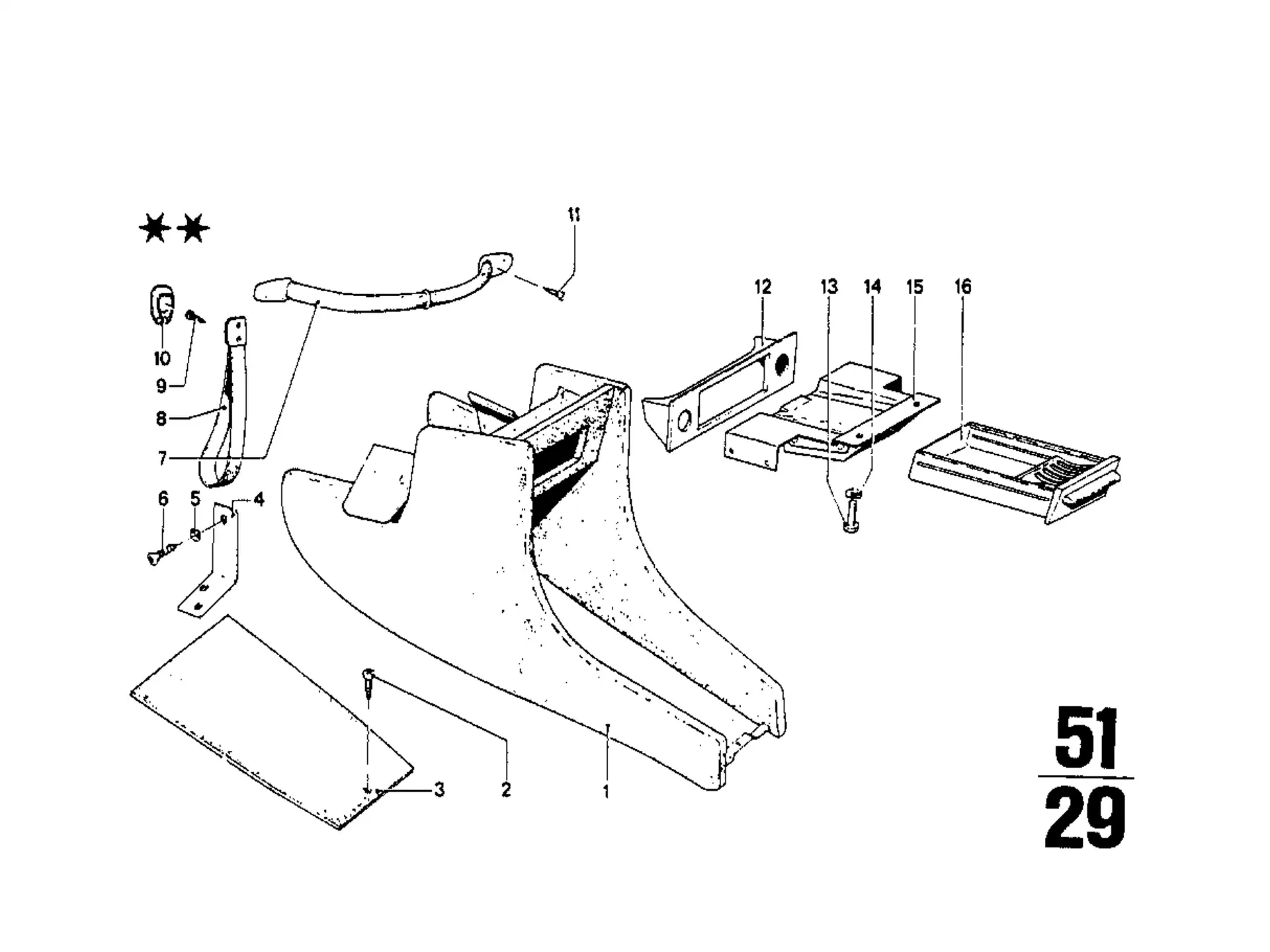 BMW Linsensenkblechschraube E12 E21 E23 E28 E32 E34 07119902473