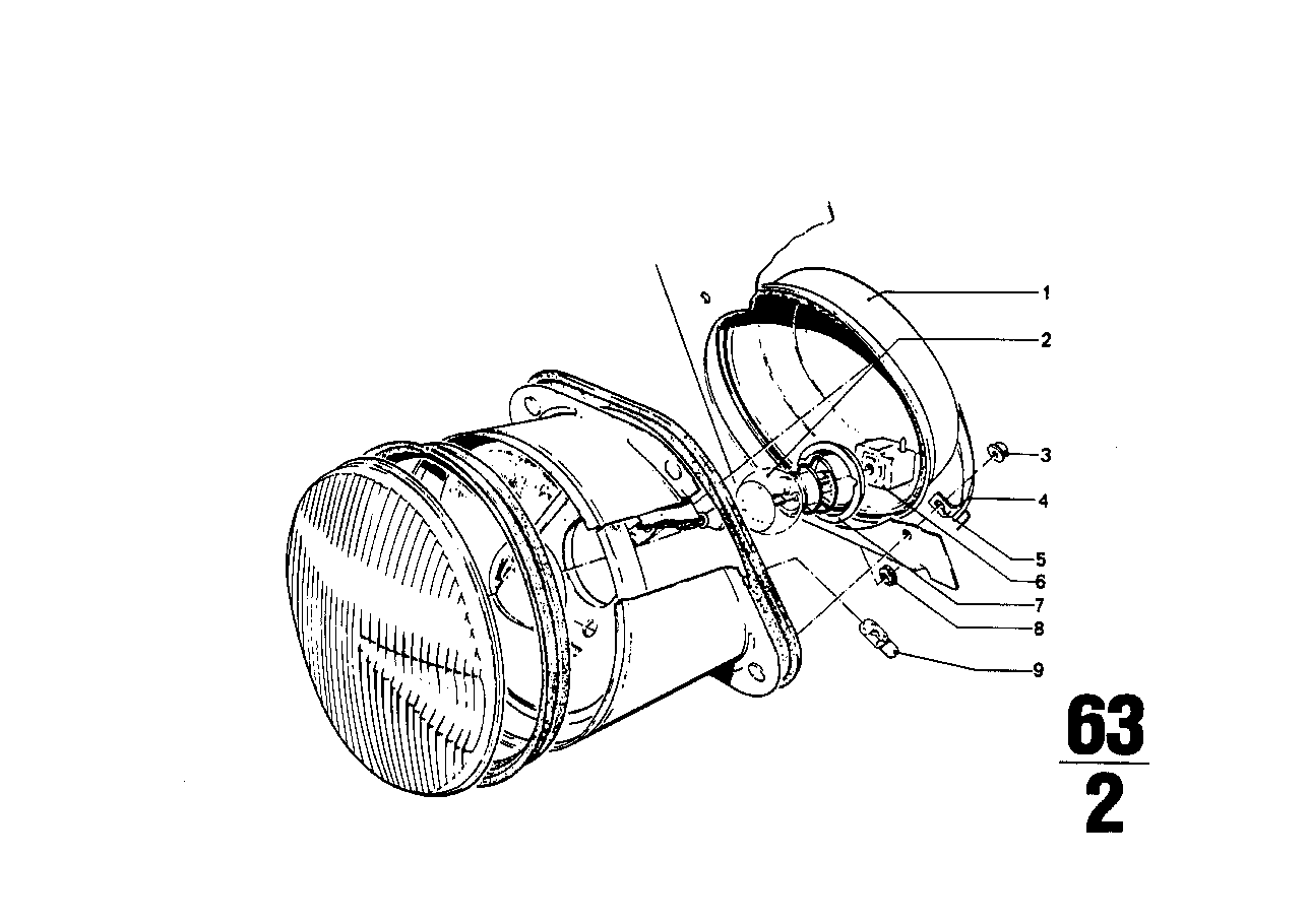 BMW Gummitülle R50 R60 R75 E12 R25 R51 R67 R68 63128071754