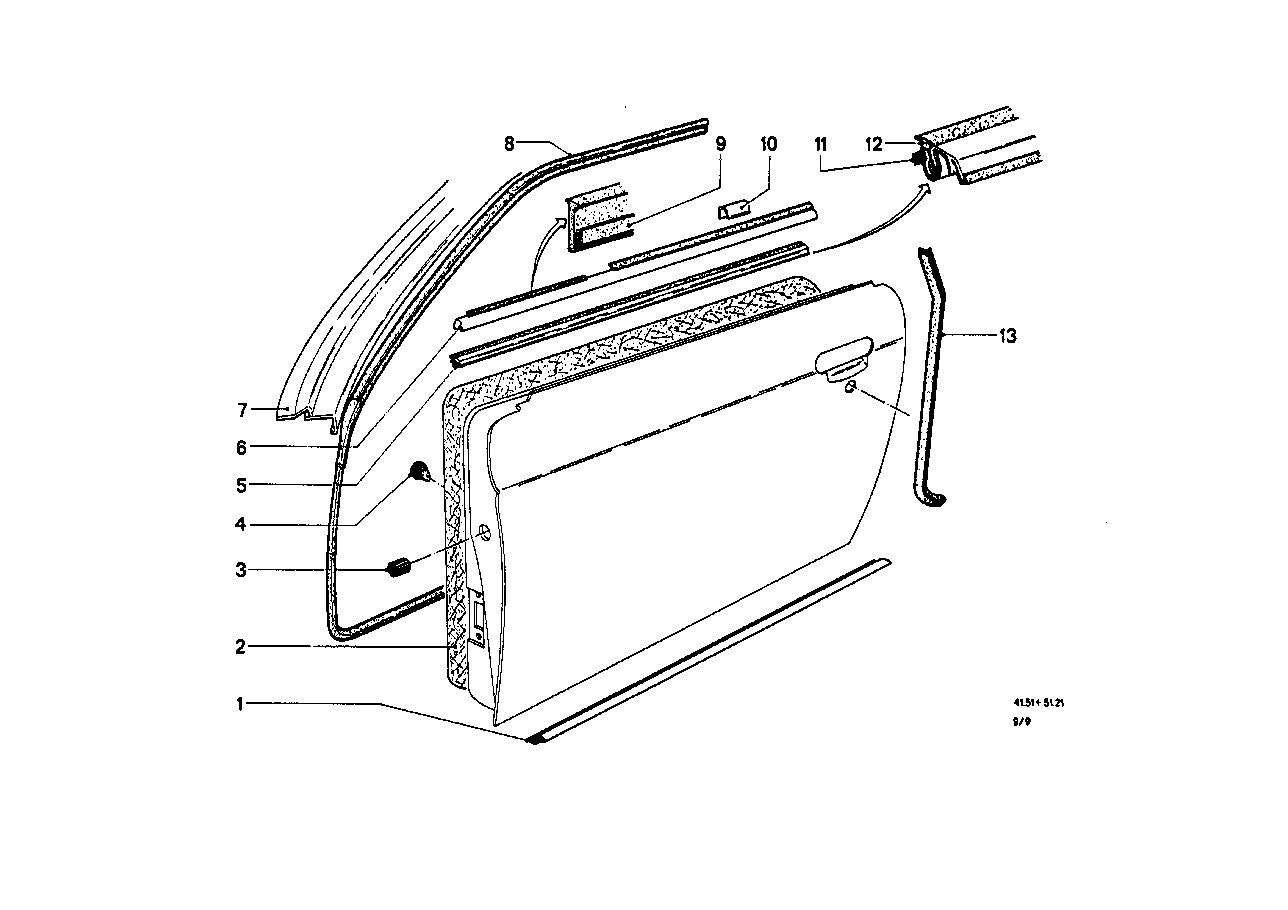 BMW Dichtung 51216740181