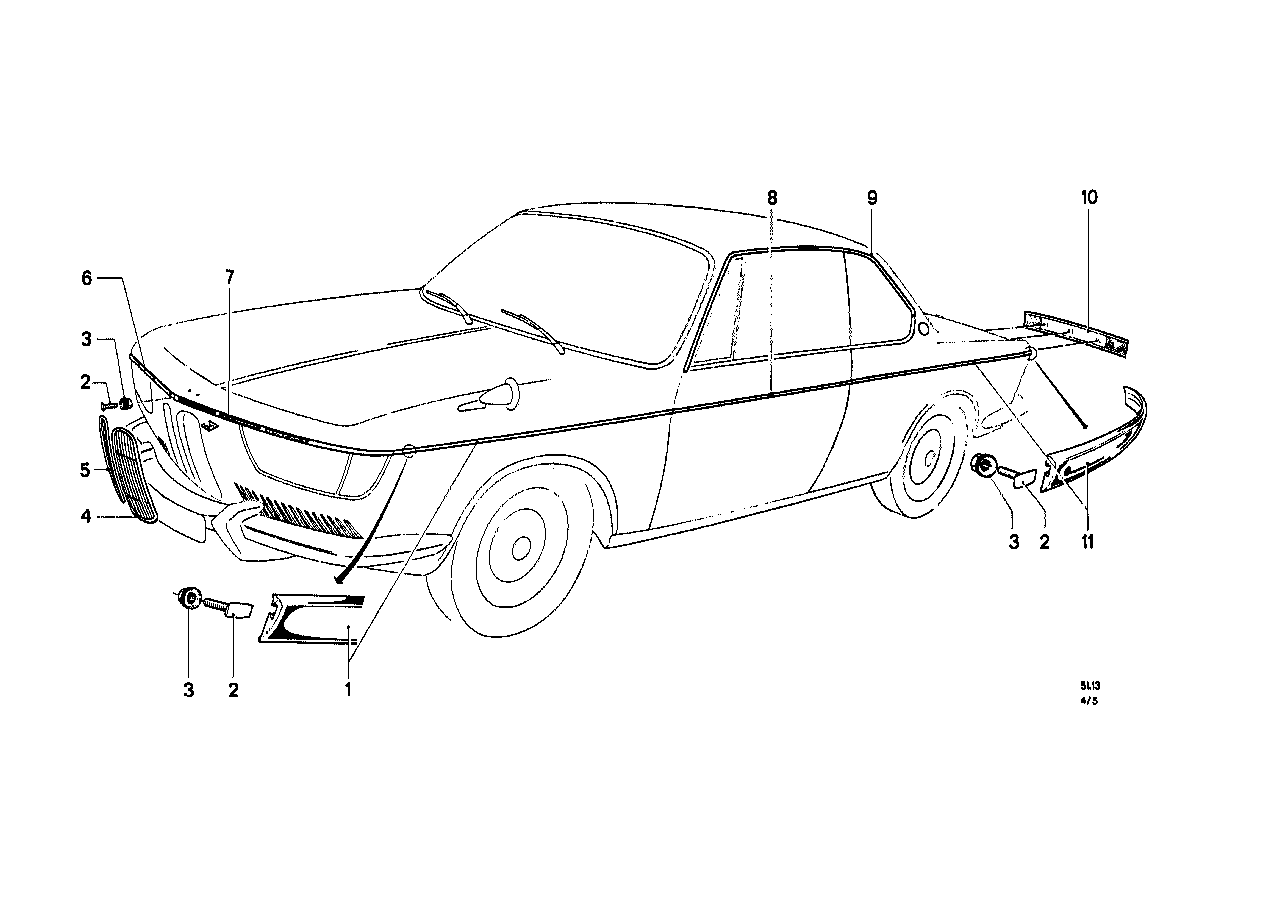 BMW Schraube 51135780108