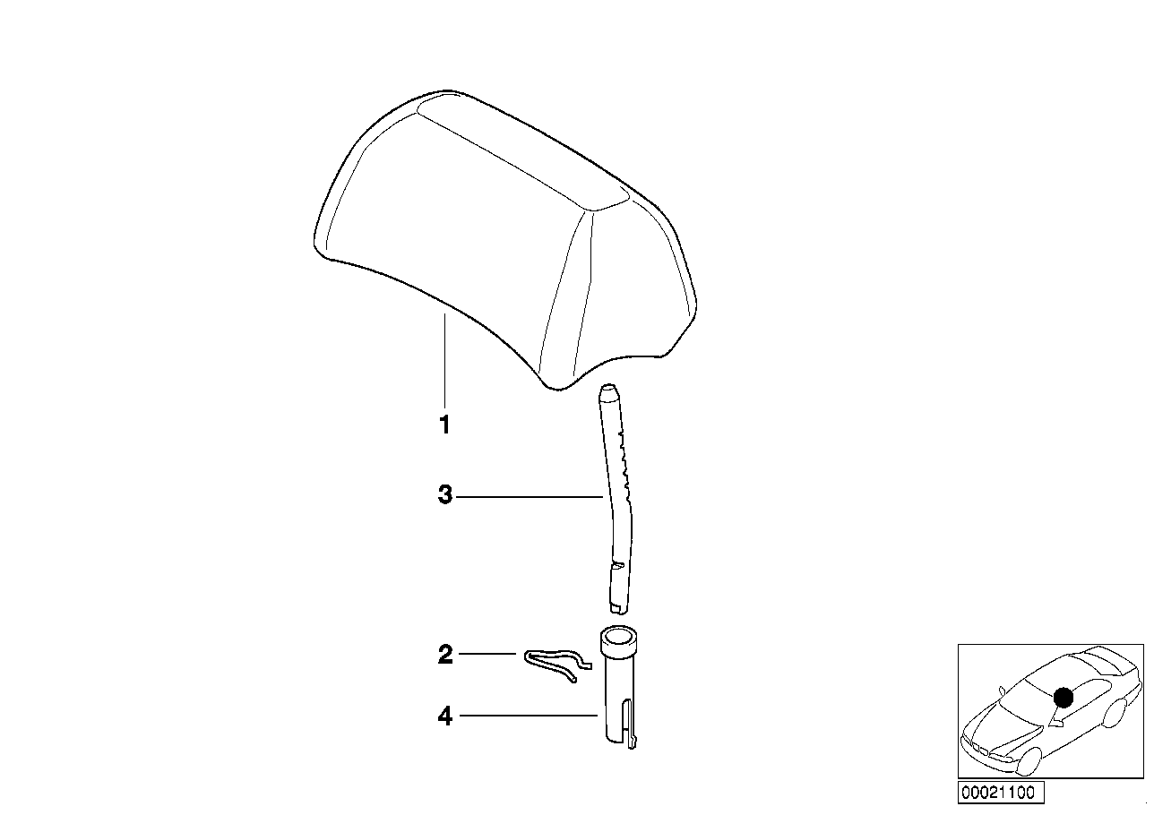 BMW Führungsbuchse E39 E46 52208208877