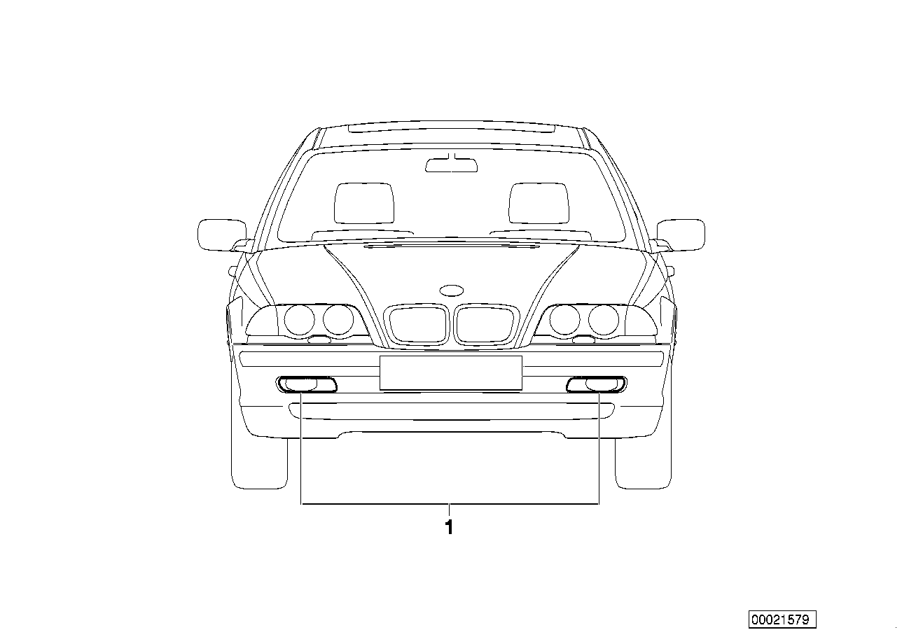 BMW Schalter Nebelscheinw./Nebelschlusslicht E38 E39 61318363684
