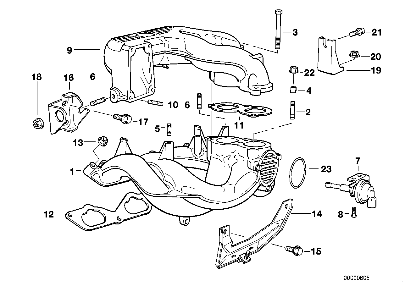 BMW Stütze 11611247643 - Bildposition 19