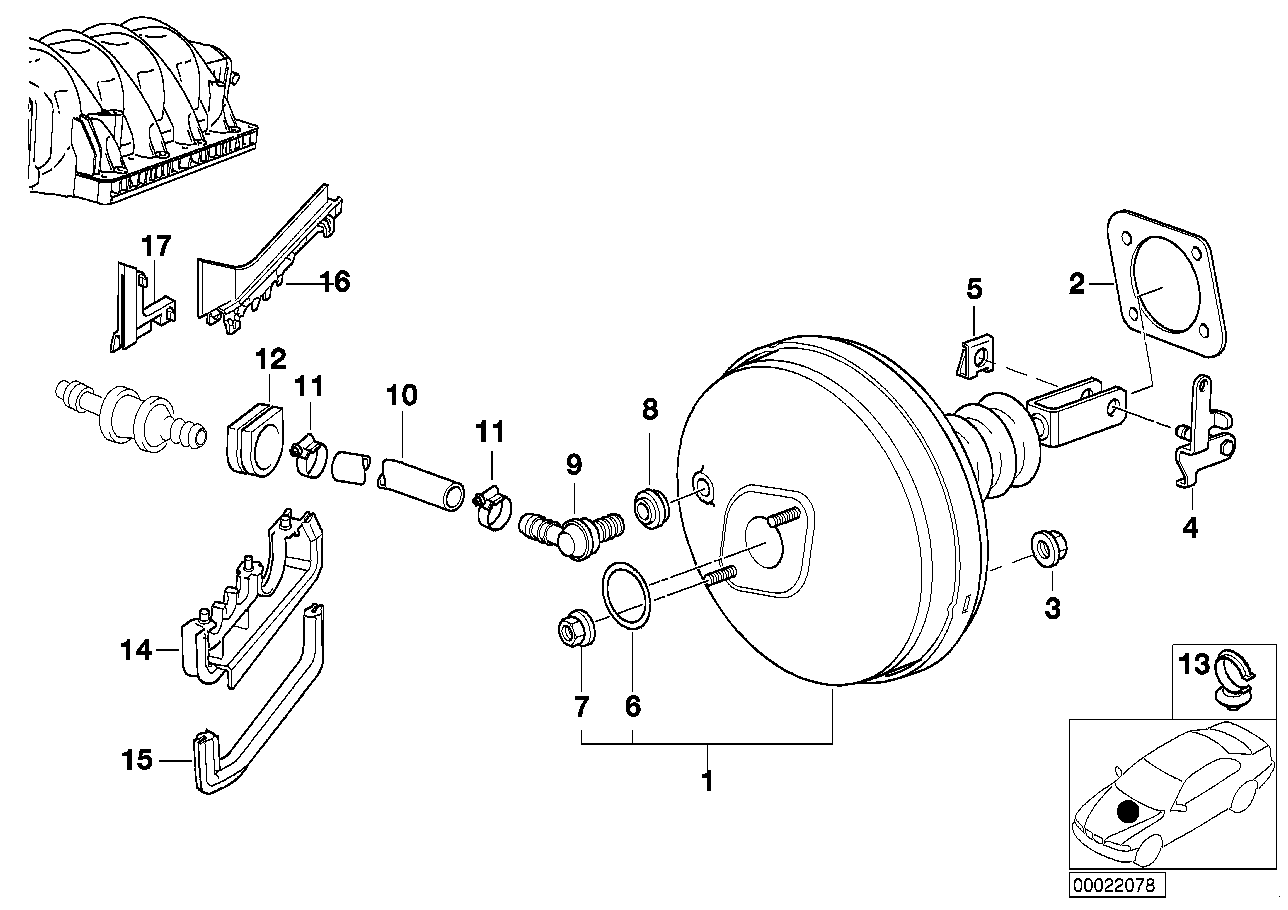 BMW Formschlauch E38 34331165502 - 7er E38
