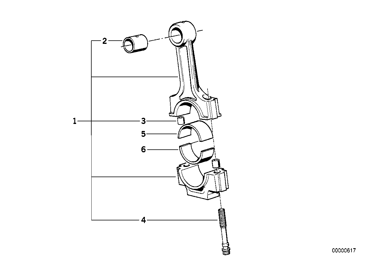 BMW Pleuelbuchse E28 E30 E34 11241274419