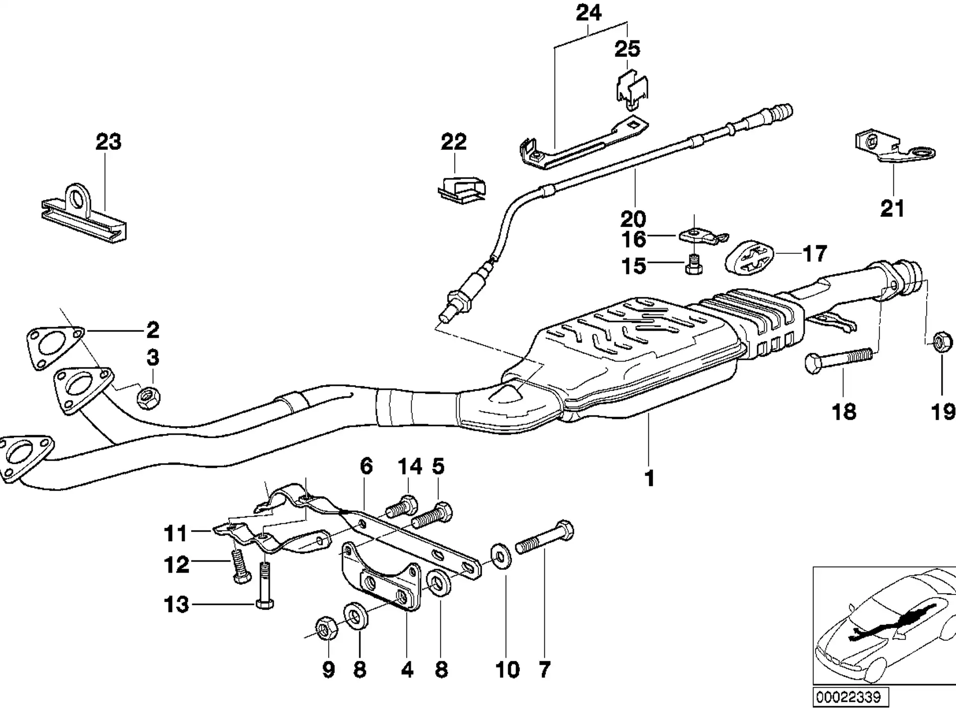 BMW Gummiring E36 18301703634