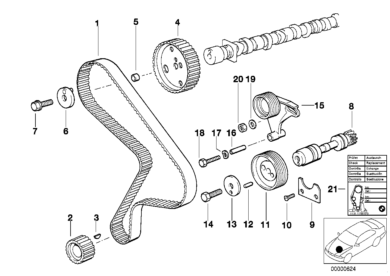 BMW Unterlegscheibe E28 E30 E34 11312240978 - Bildposition 06