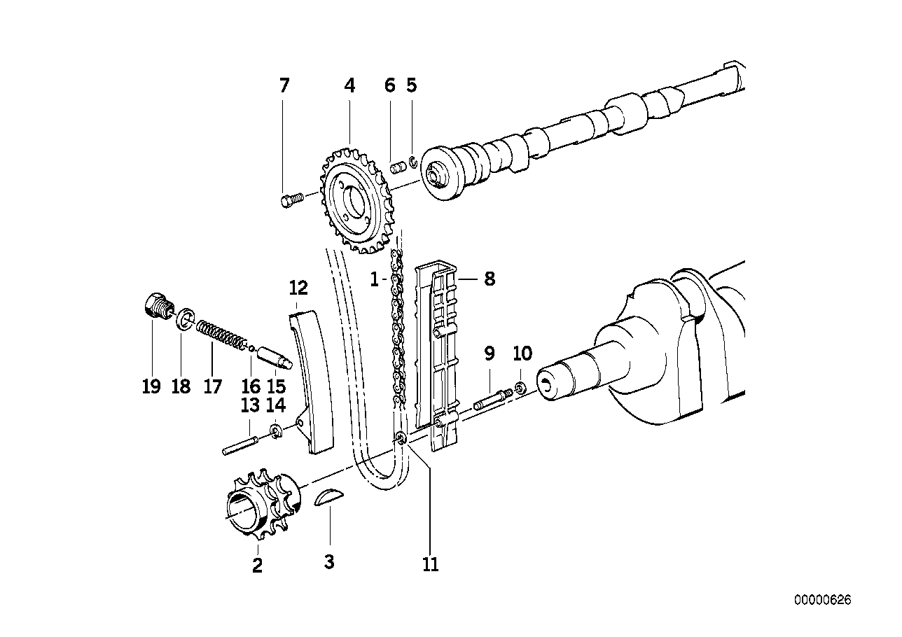 BMW Kettenrad 11211265010 - Bildposition 02