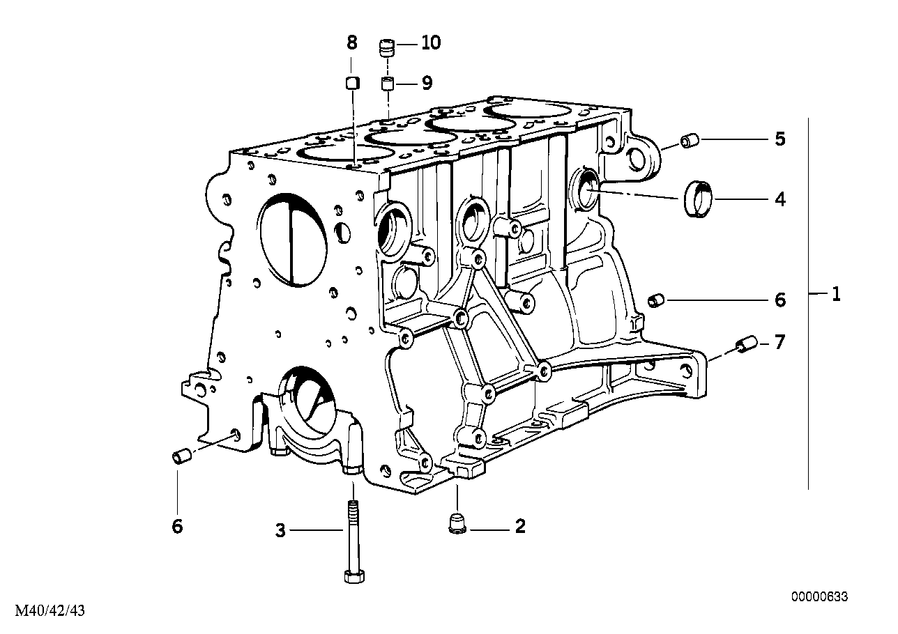 BMW Ölspritzdüse E34 E36 E46 11111739907