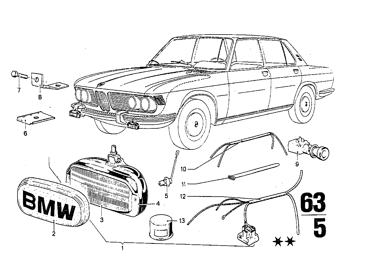 BMW Ziergitter Front 51135A363D1