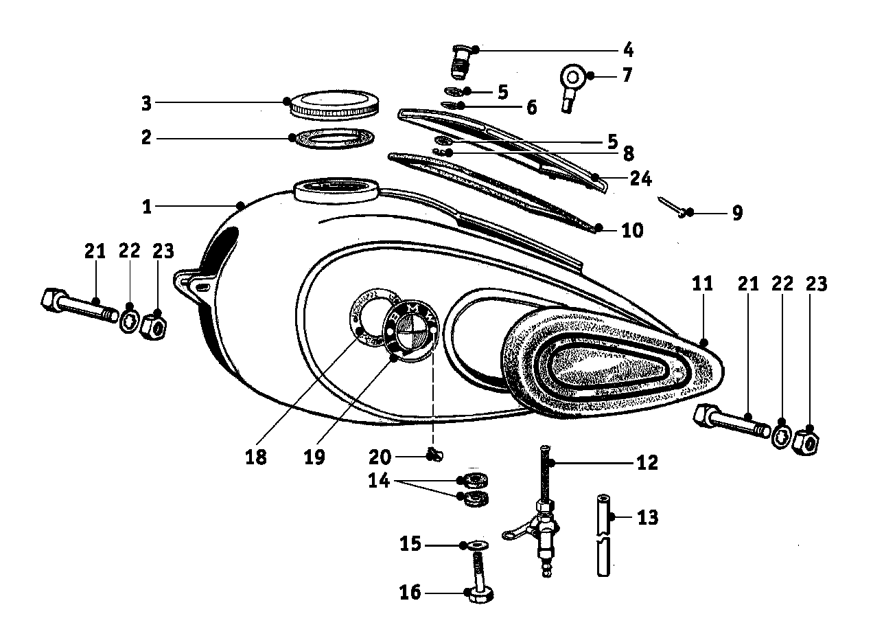 BMW Gummischeibe R25 R26 R27 R50 R51 R60 R67 R68 R69 07119963108