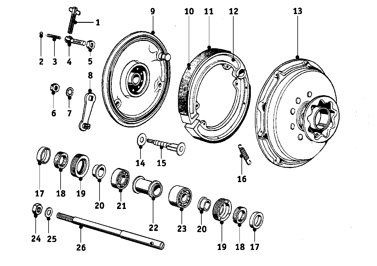 BMW Hülse R50 R60 R75 R90 R90S R45 R45T R65 R65T R25 R26 R27 3631