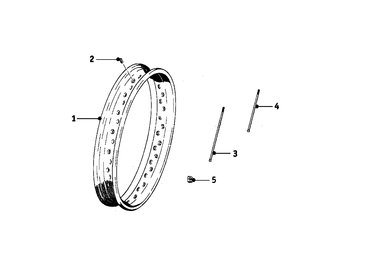 BMW Speiche R50 R60 R75 R90 R90S R45 R45T R65 R65T R25 R26 R27 R6