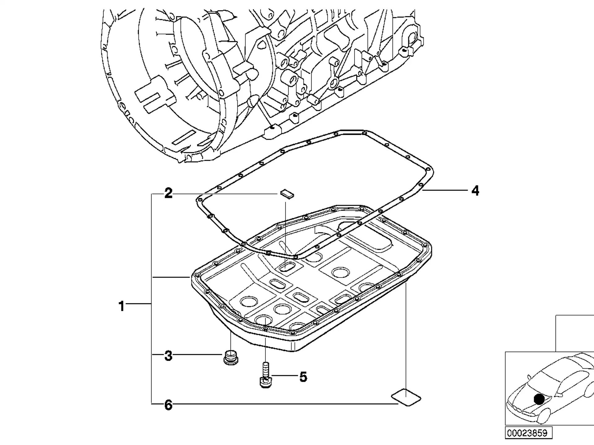 BMW Torxschraube E31 E38 E39 E46 E53 E85 24101423273