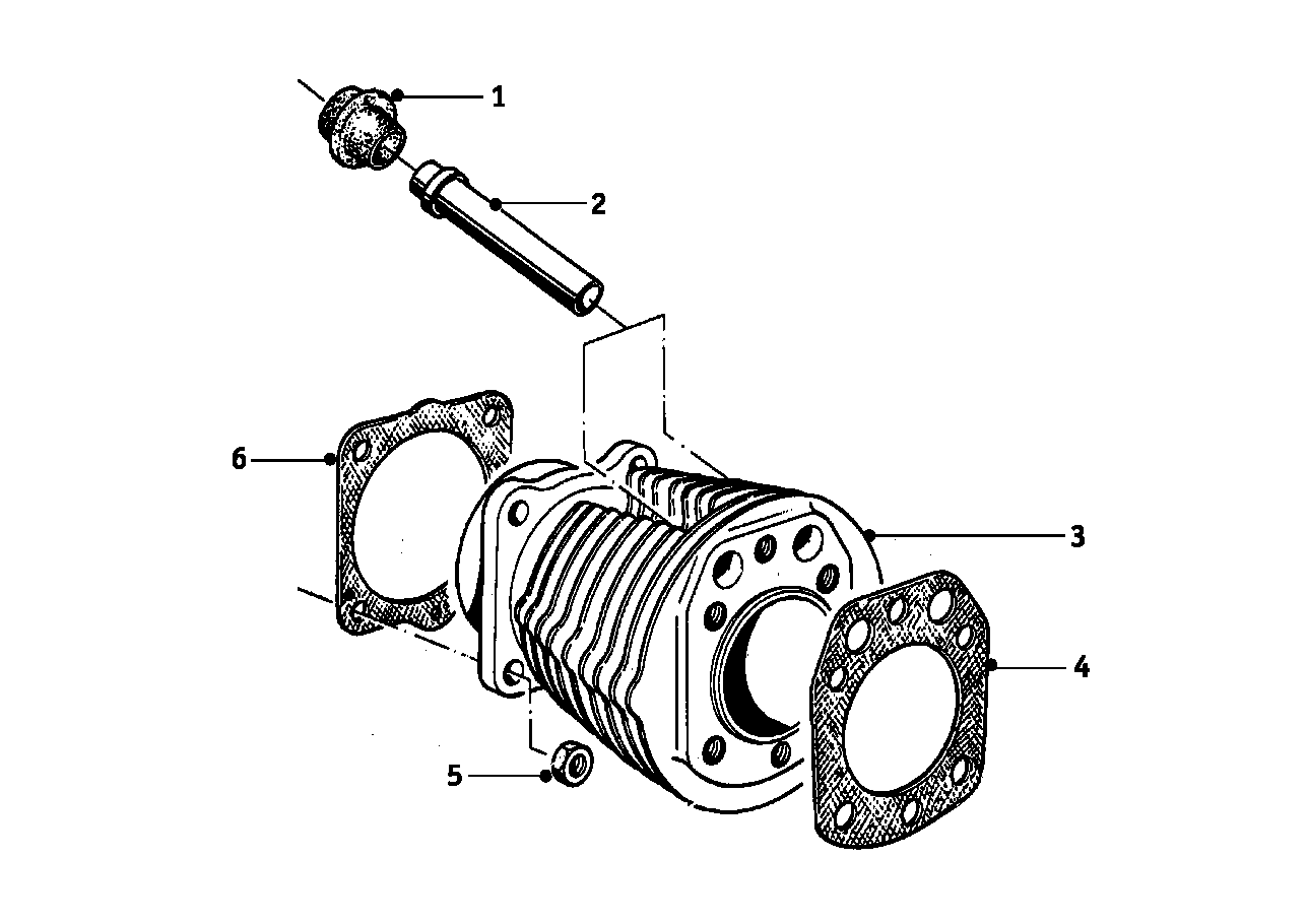 BMW Zylinderkopfdichtung R68 R69 11120022168