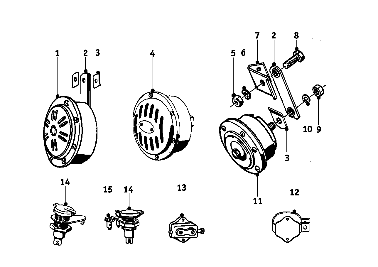 BMW Bremslichtschalter R50 R60 R75 R90 R90S R45 R45T R65 R65T R24