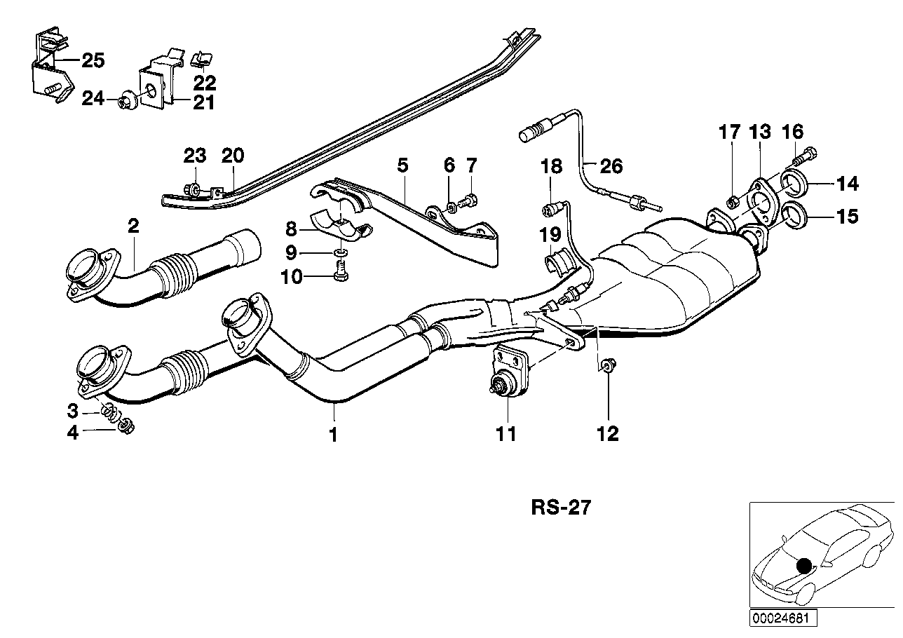 BMW Sechskantschraube E30 E36 E12 E21 E23 E24 E28 E32 E34 E52 E60