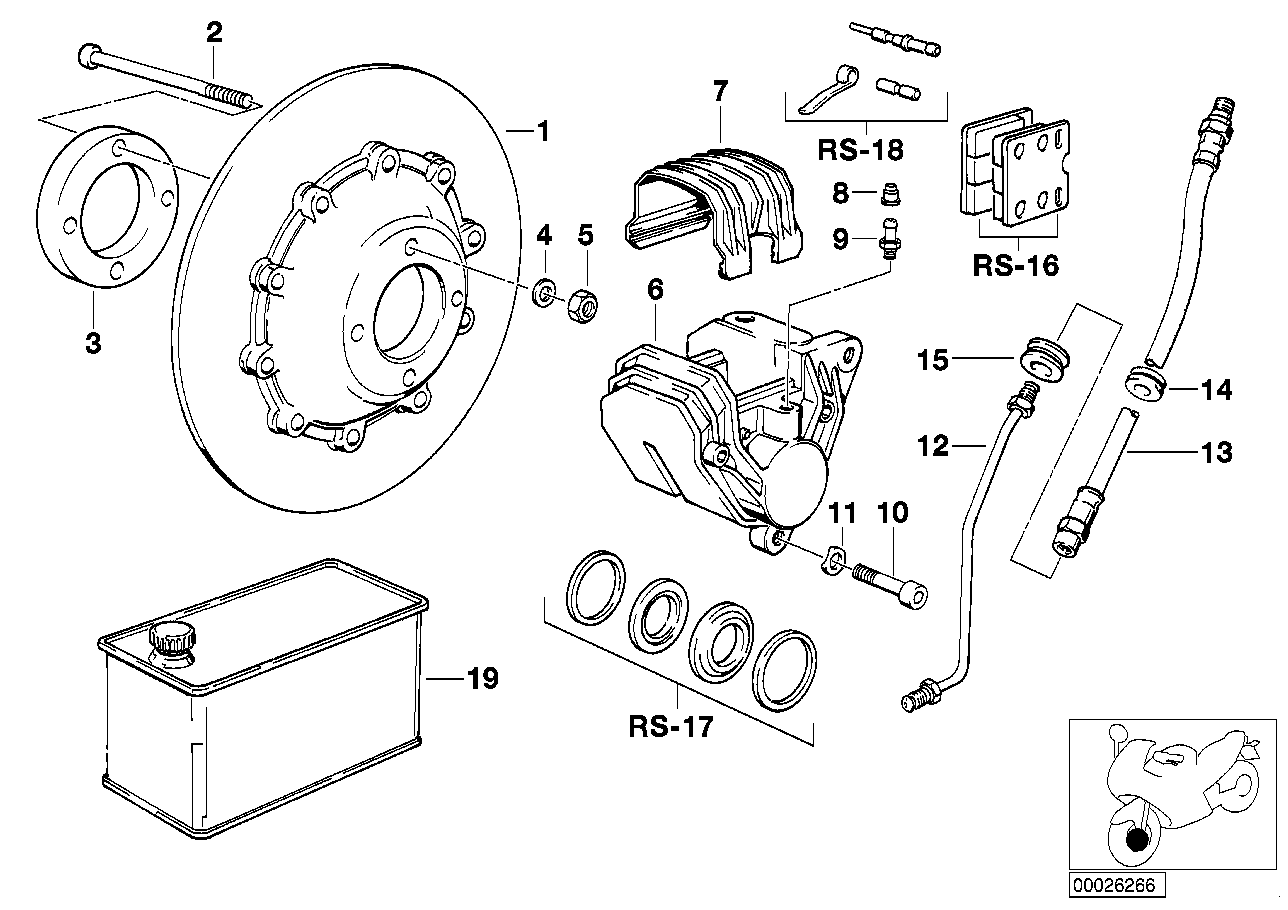 BMW Bremsleitung 34321452586 - Bildposition 12