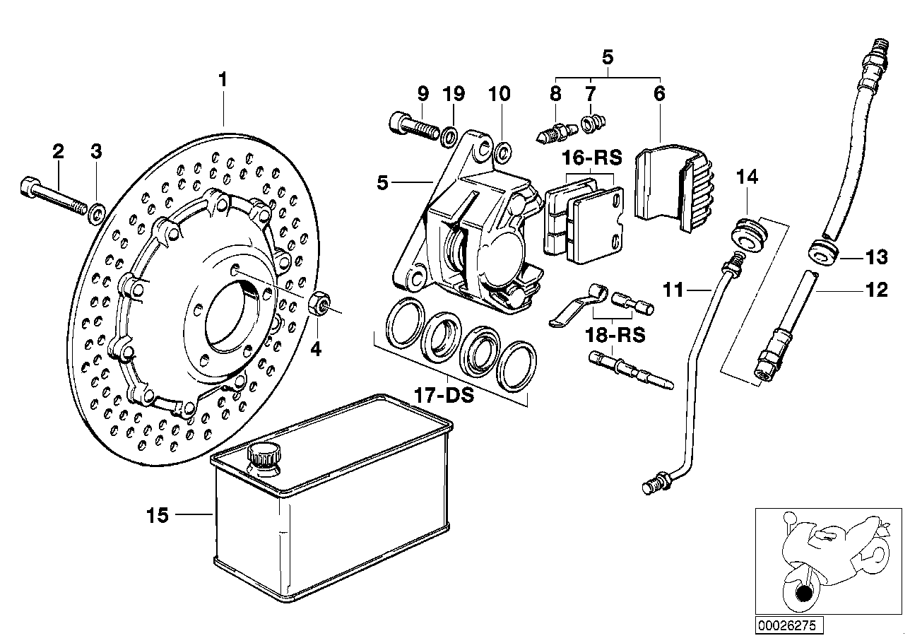 BMW Bremsleitung 34321242270 - 2471 / Bildposition 11