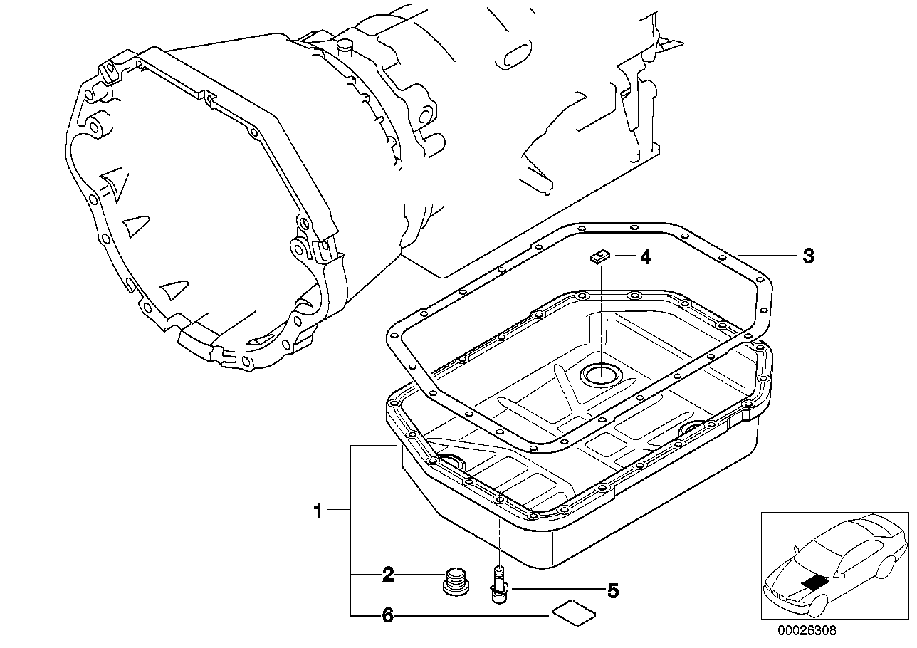BMW Dichtung E31 E38 E39 E53 24111422676 - Bildposition 03