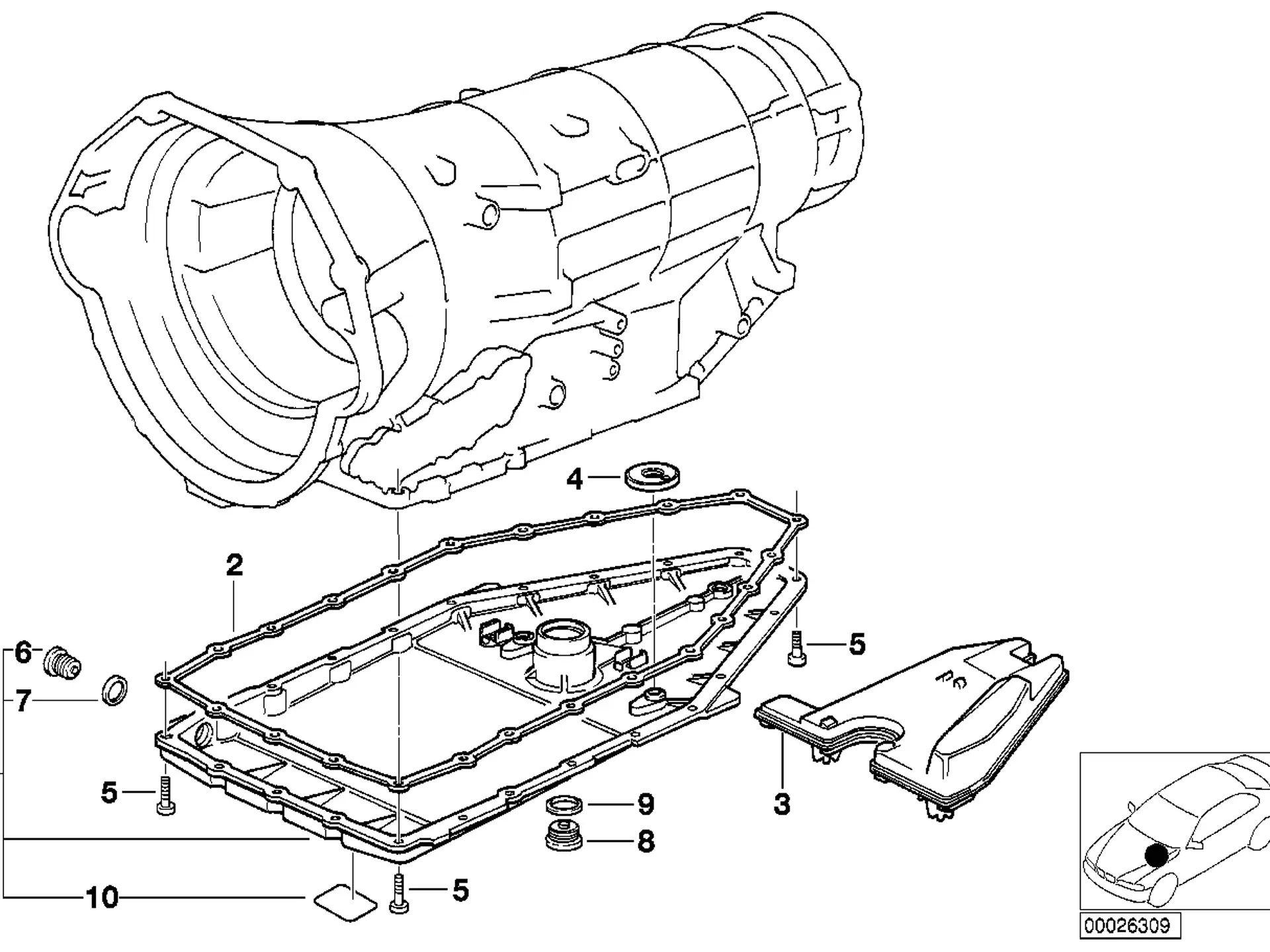 BMW Dichtring E31 E32 E34 E36 E38 E39 24111219126