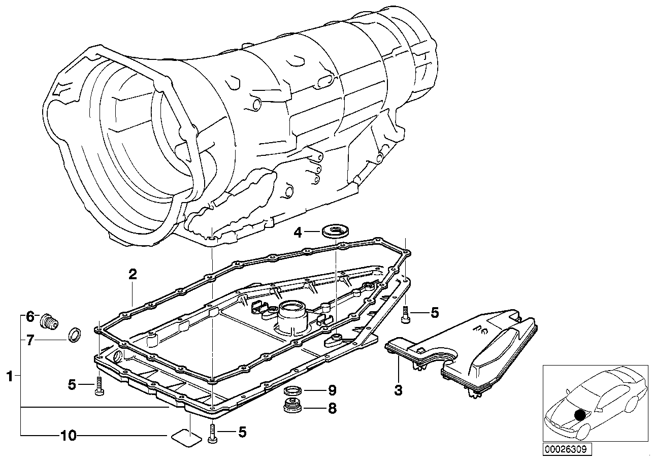 BMW Torxschraube E31 E32 E34 E38 E39 24111421207 - Bildposition 0