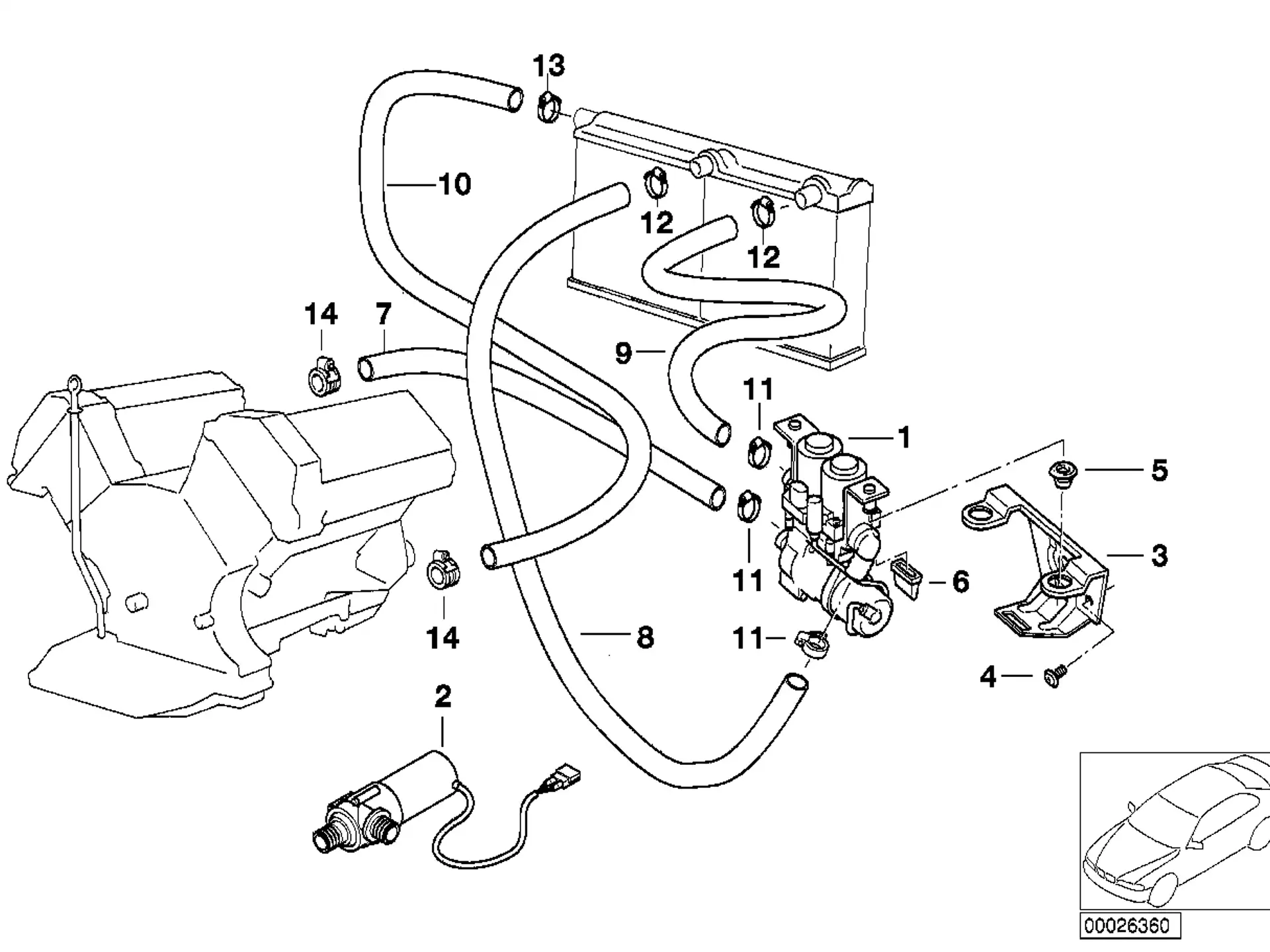 BMW Tülle E36 E38 E39 E52 E53 E60 E61 E63 E64 E65 E66 E70 E71 E72 E81 E82 E83 E84 E87 E88 E89 E90 E91 E92 E93 F06 F10 F12 F13 F15 F16 F20 F21 F22 F23 F25 F26 F30 F31 F32 F33 F34 F36 F39 F44 F45 F46 F48 F85 F86 F90 F91 F92 F93 F95 F96 G11 G12 G14 G15 G16 G