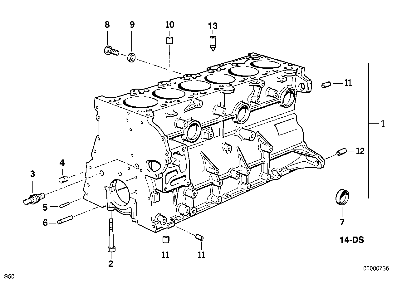BMW Düse E36 11111403958 - Z3 E36