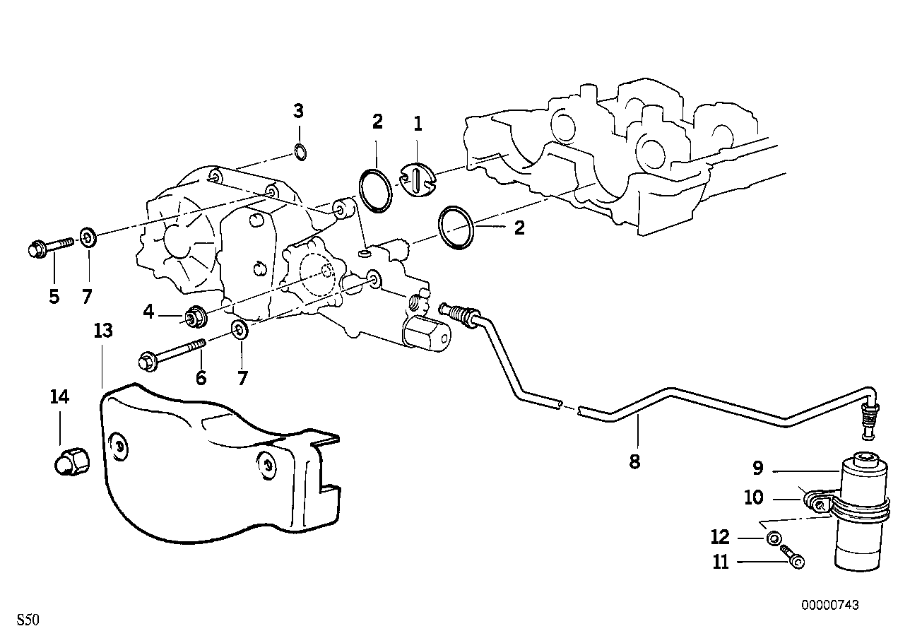 BMW Bundmutter E36 11361313170