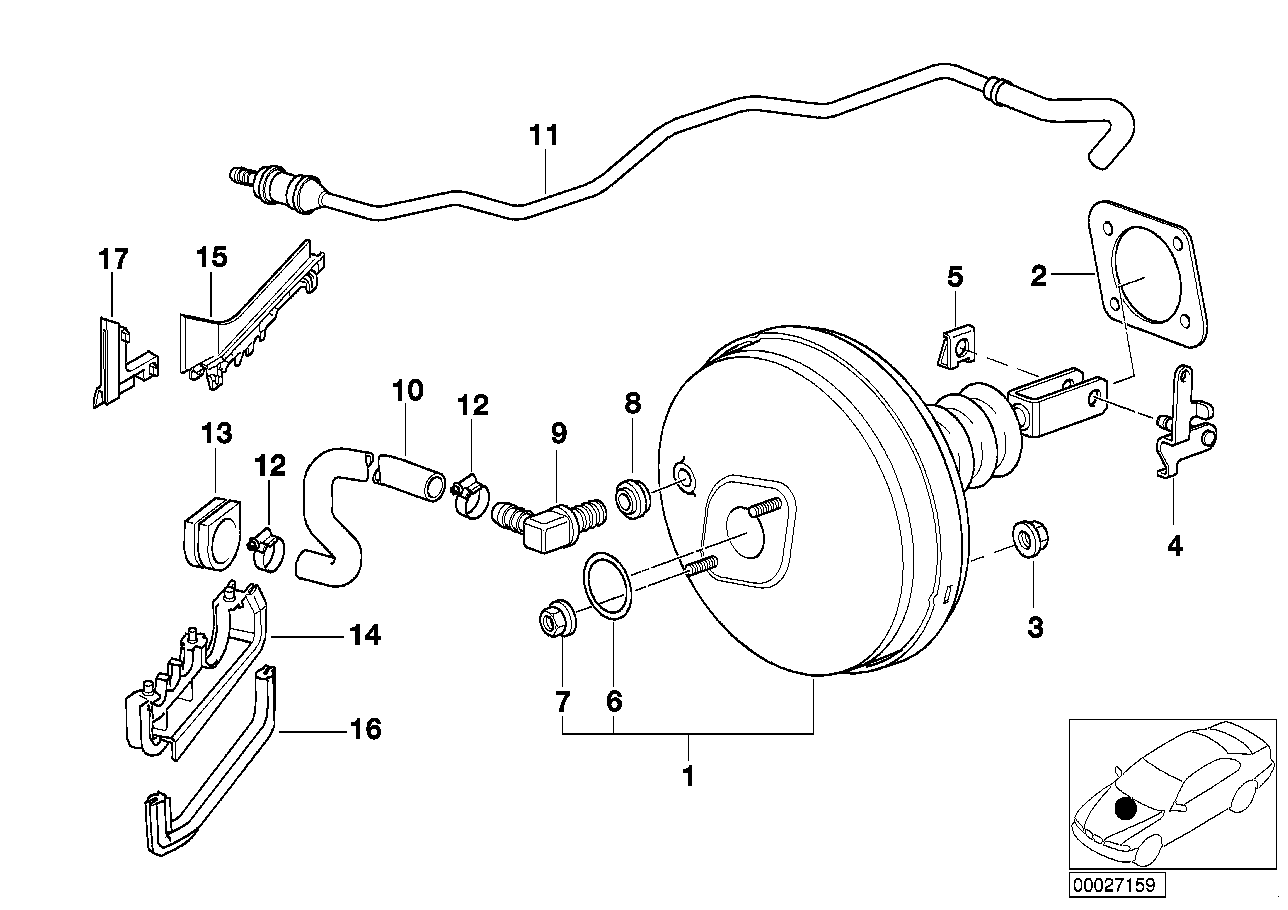 BMW Abdichtung oben 34301163088 - Bildposition 15