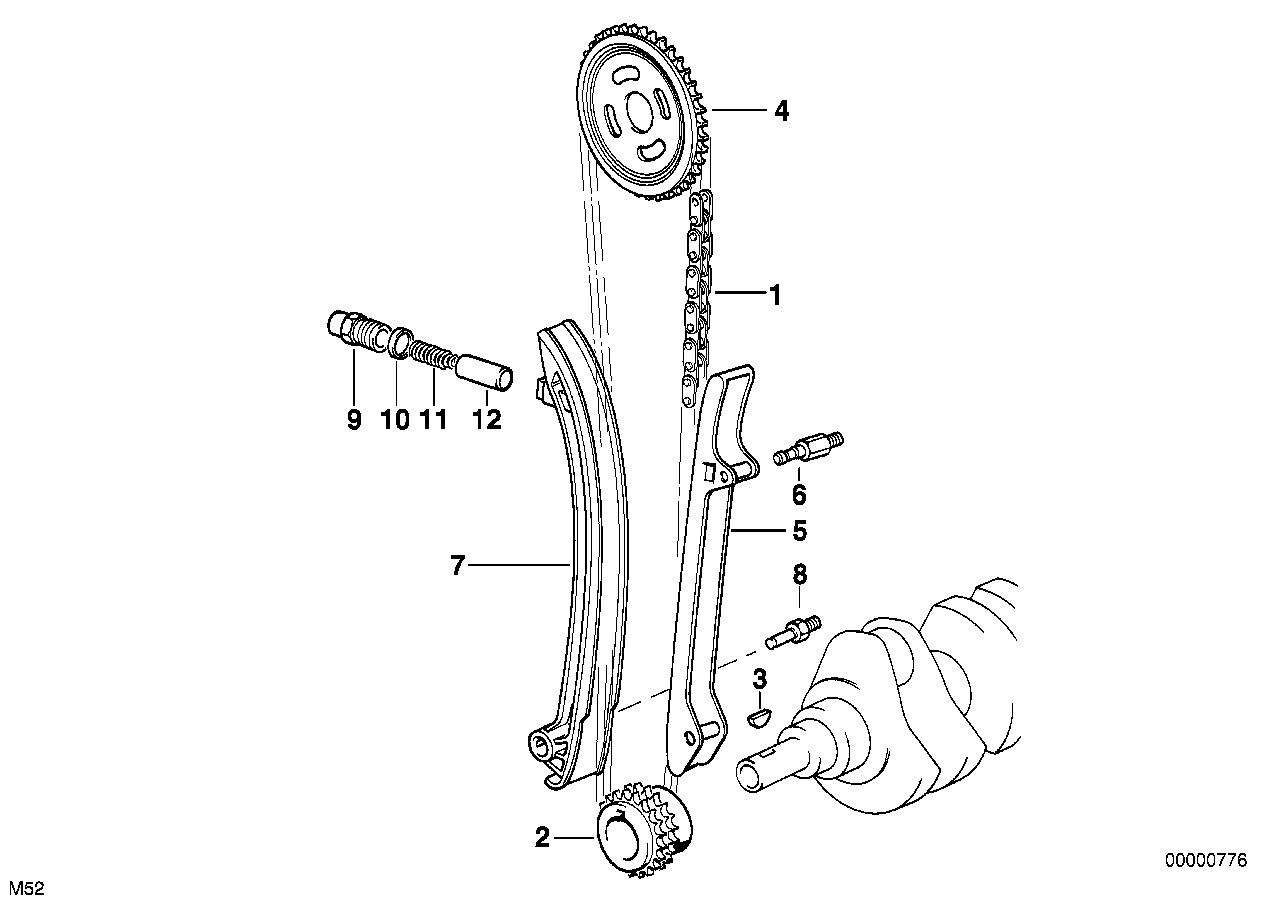 BMW Zylinder 3er 5er 7er X3 X5 Z3 Z4 11311703746