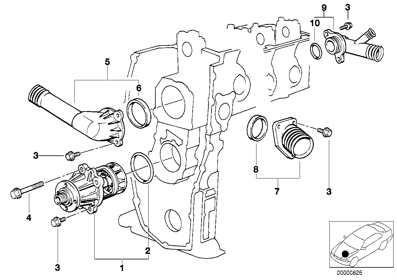 BMW Flansch E34 E36 11531247122