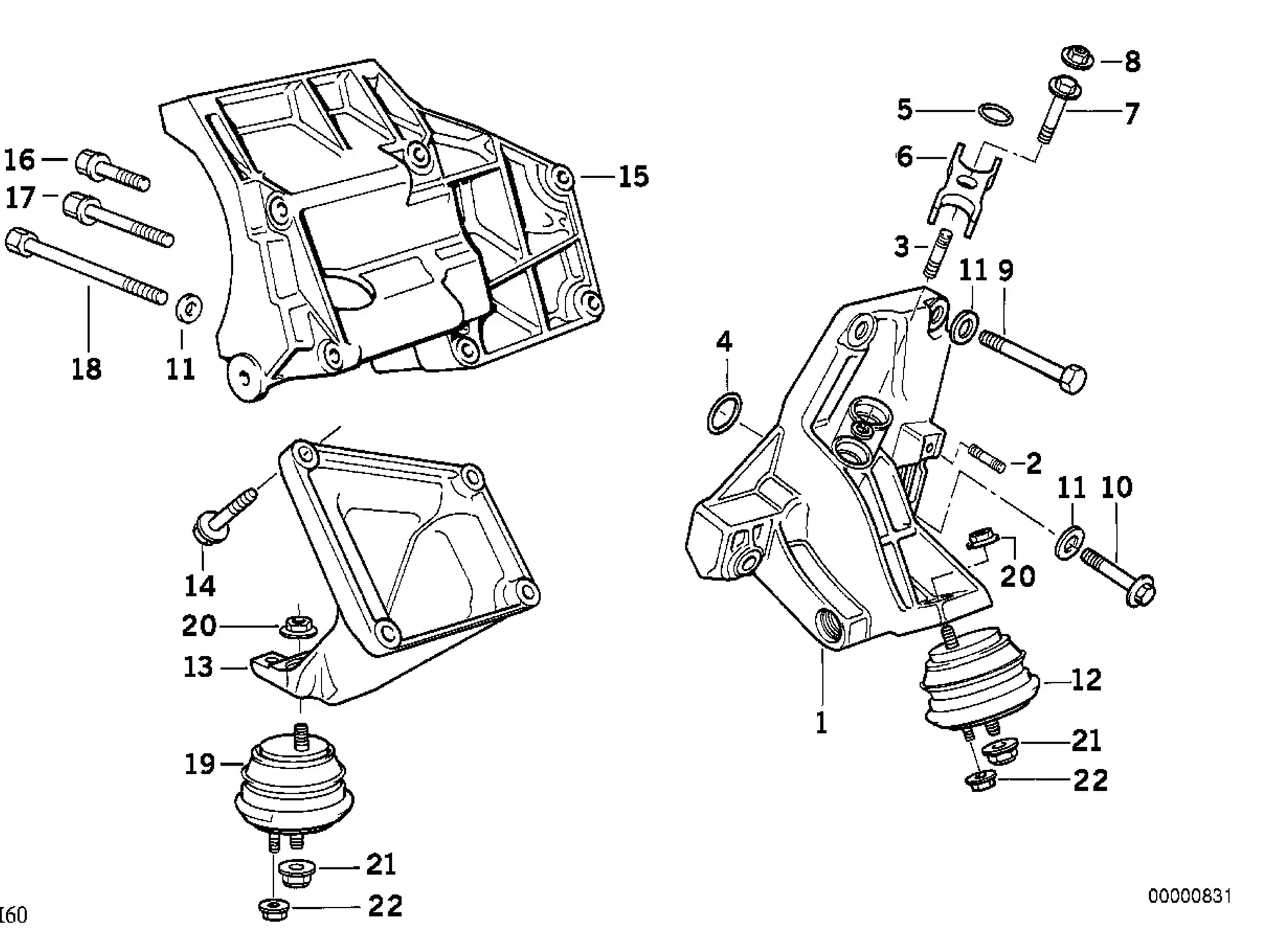 BMW O-Ring E31 E32 E34 E38 E39 E52 E53 12311718712