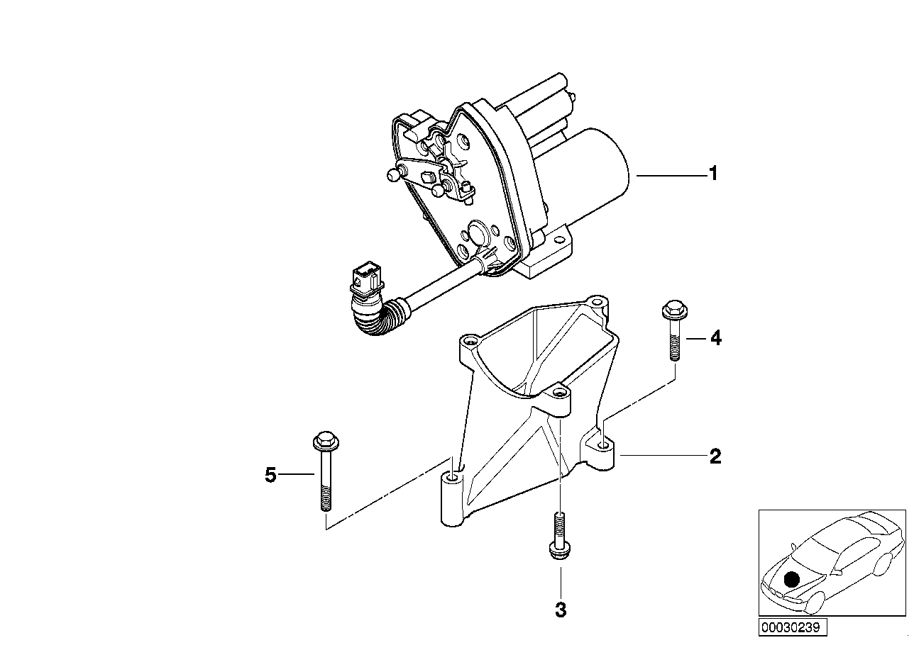 BMW Drosselklappensteller 12727831246