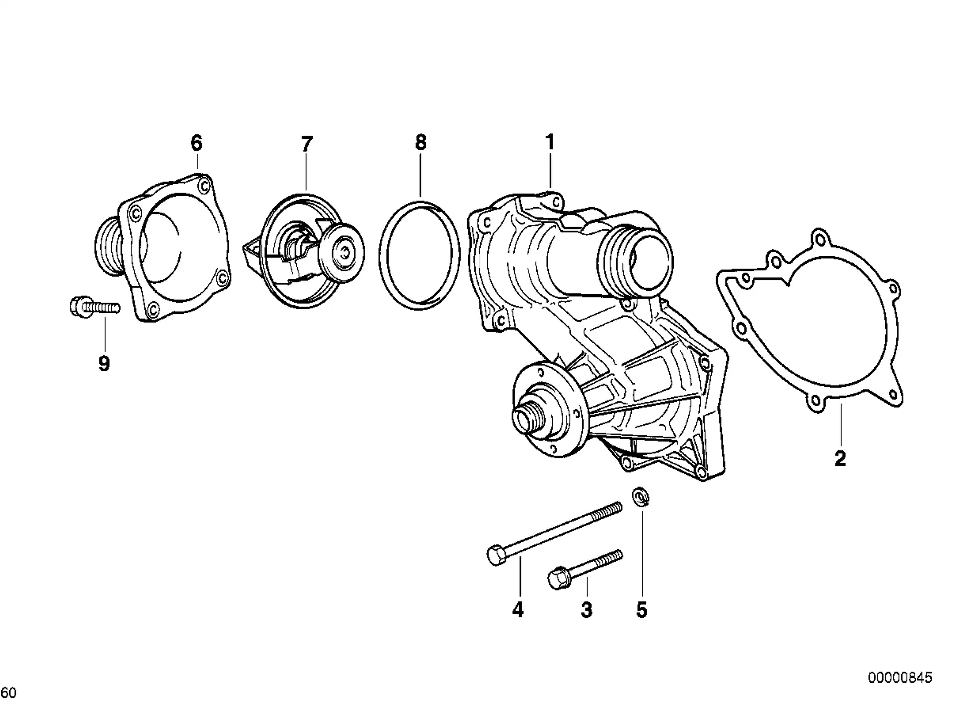 BMW Deckel E31 E32 E34 E38 11531720173