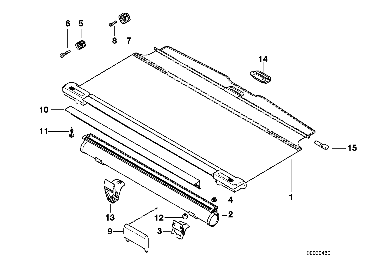 BMW Linsenschraube E36 07119900571 - Bildposition 06