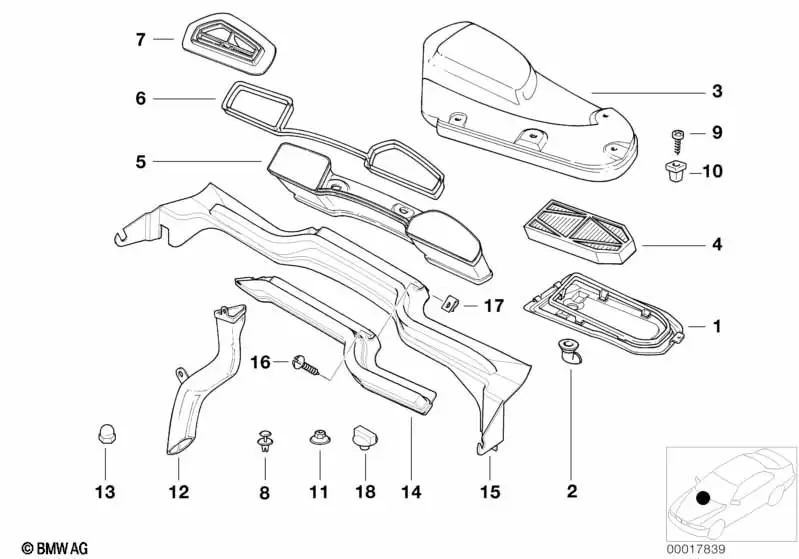 BMW Ablaufschlauch 64318363486 - Bildposition 12