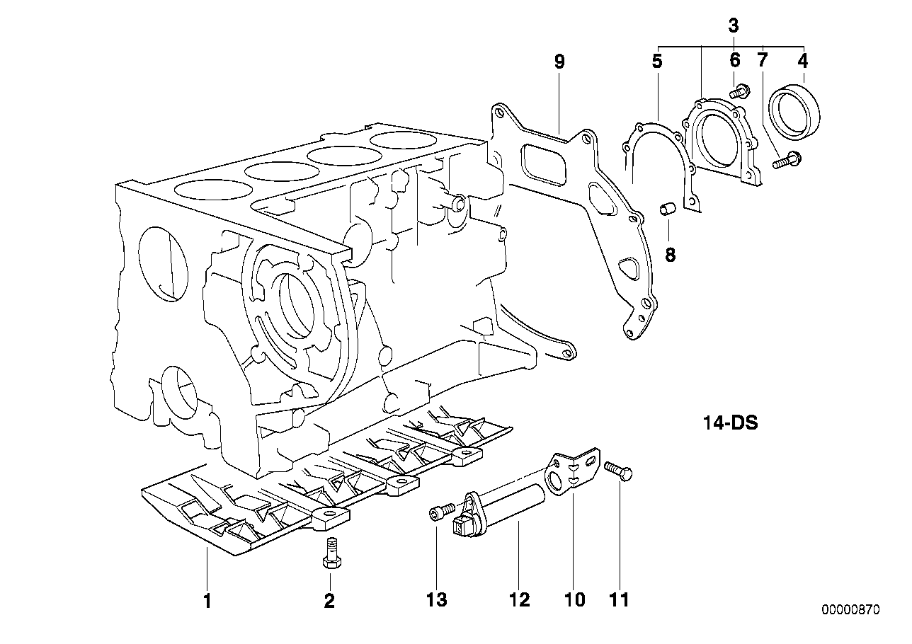 BMW Drehzahlgeber E34 E36 E38 E39 E46 13622243560
