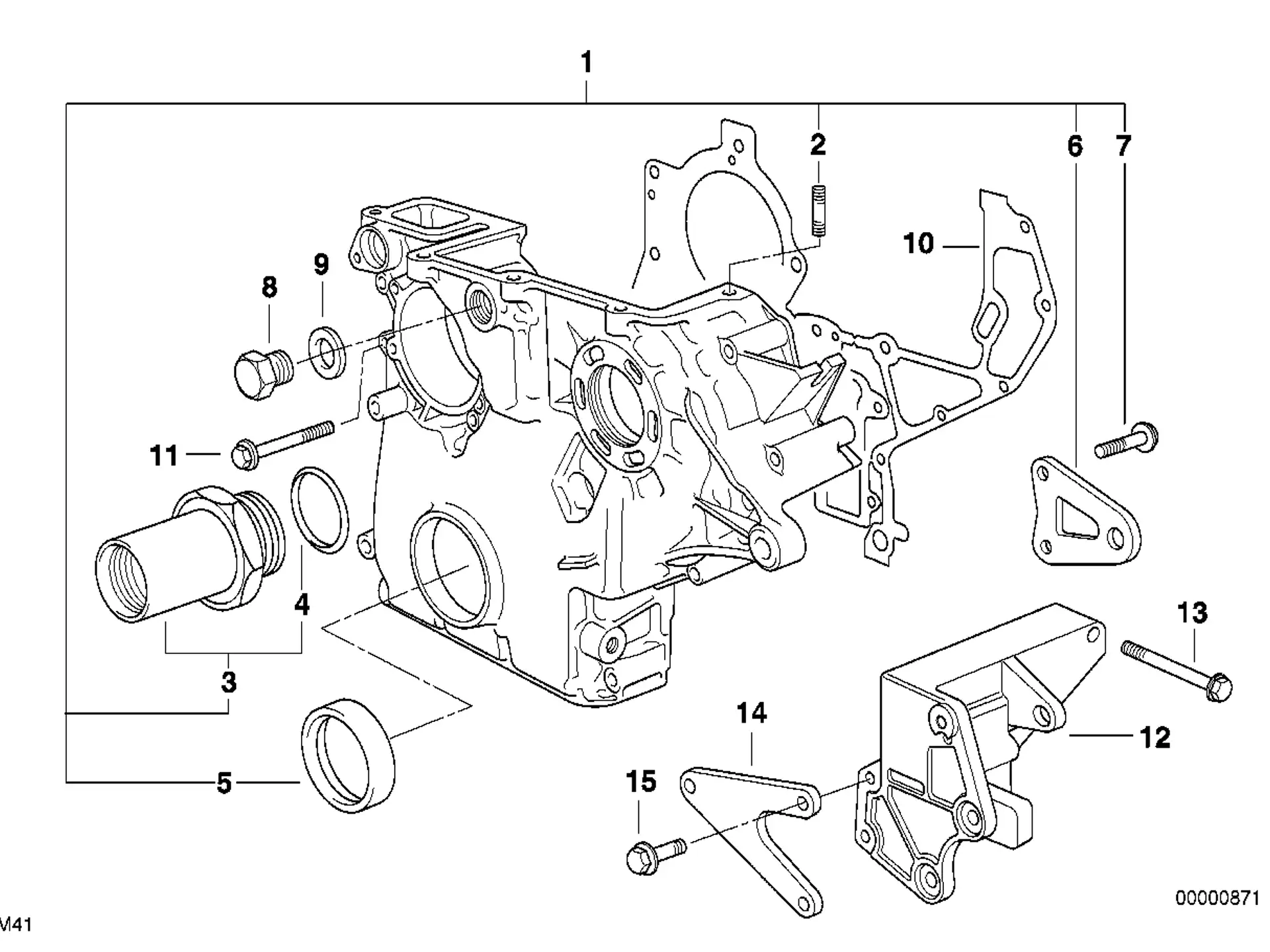 BMW Wellendichtring E34 E36 E38 E39 E46 E53 E60 E61 E65 E66 E83 E85 E86 11142249532