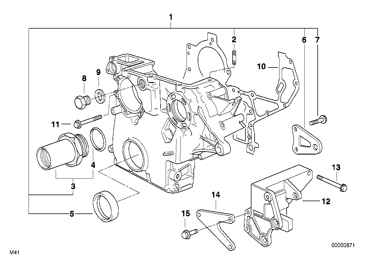 BMW Wellendichtring E34 E36 E38 E39 E46 E53 E60 E61 E65 E66 E83 E