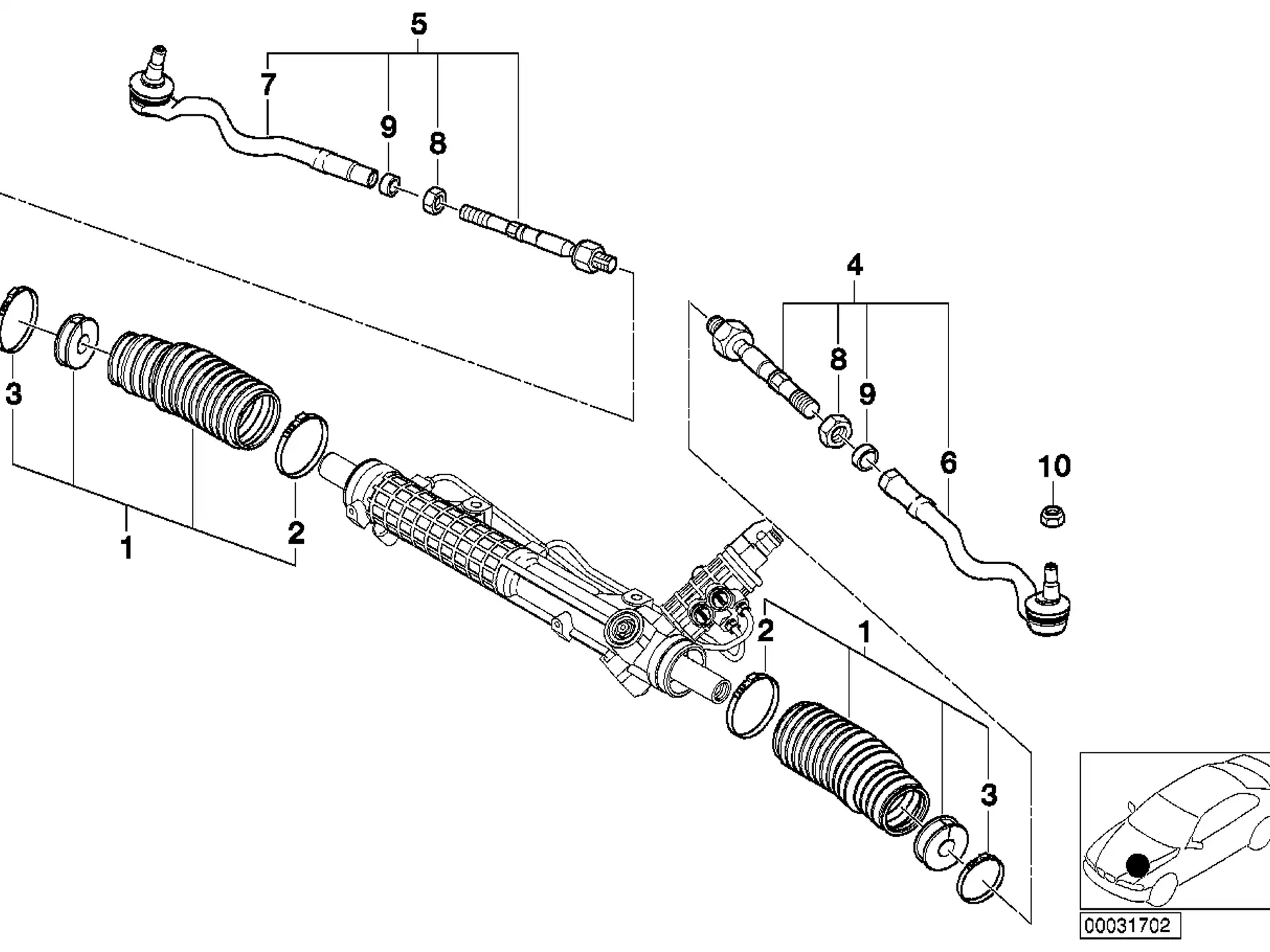 BMW Schlauchschelle E46 E85 E86 R50 R52 R53 32136750081