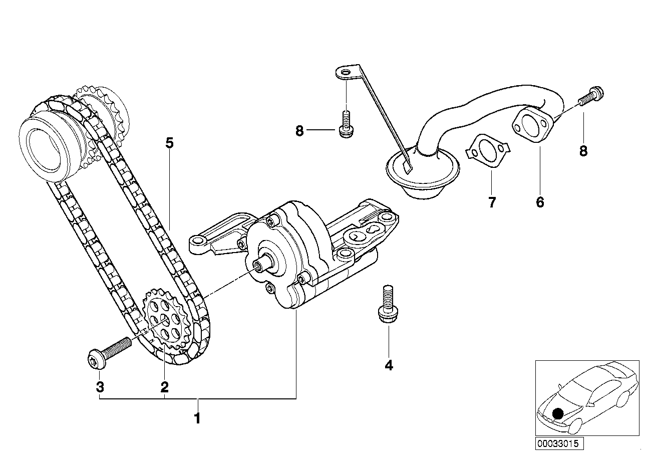 BMW Ölpumpe E38 E65 11412248486 - 7er E38 Limousine, 7er E65 Limo